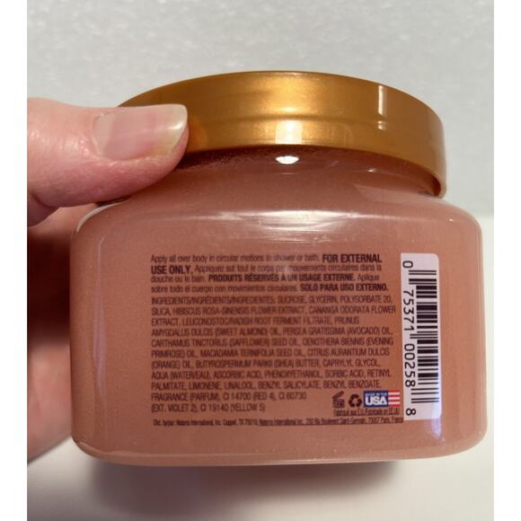 Tree Hut PINK HIBISCUS Shea Sugar Scrub 18 oz Hydrating Exfoliating - Picture 2 of 3